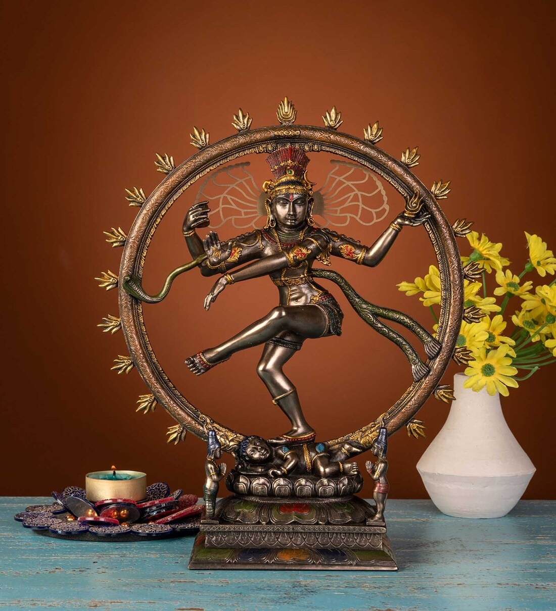  Dancing Lord Natraj idol  Statue  