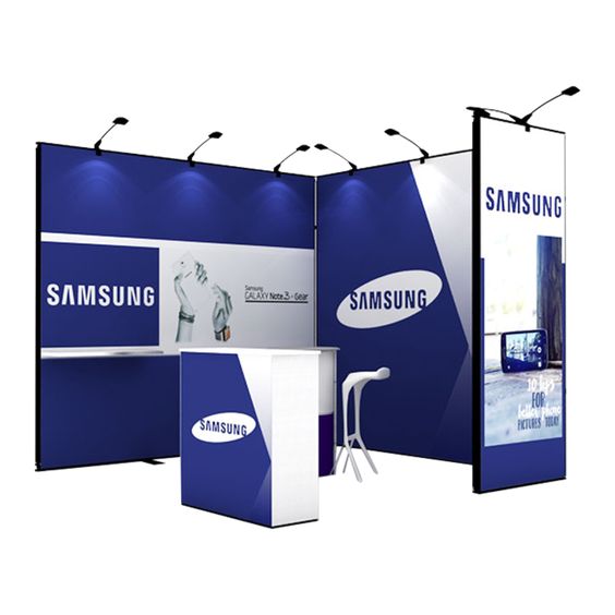  MODULAR EXHIBITION SYSTEM Exhibition Displays Backdrop Stands 