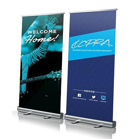  Shivis  Aluminium Retractable Rollup Banner Stand for Store Display 