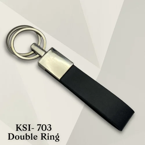  Black Stainless Steel Unique Key Chain, Packaging  