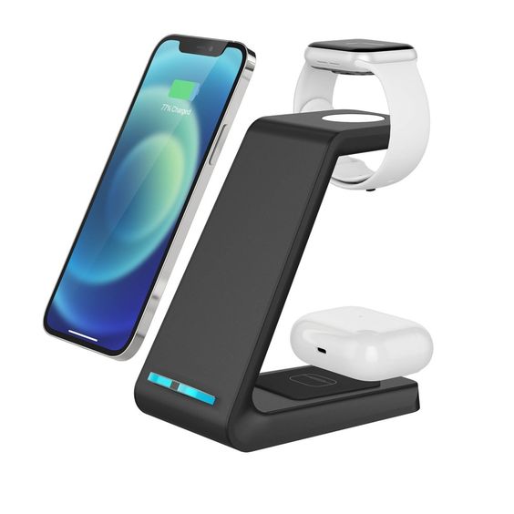  RuhZa Wireless Charging Station Dock 3in1 Charger 