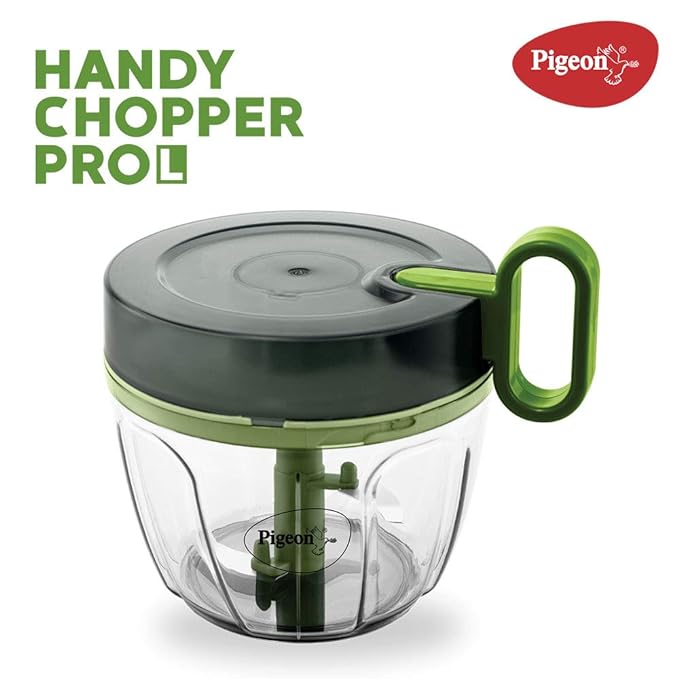  Pigeon Large Handy and Compact Chopper with 3 Blades  