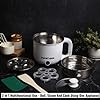  InstaCuppa 3-in-1 Multi Cook Kettle with Steamer, 1.2 L Inner Pot 