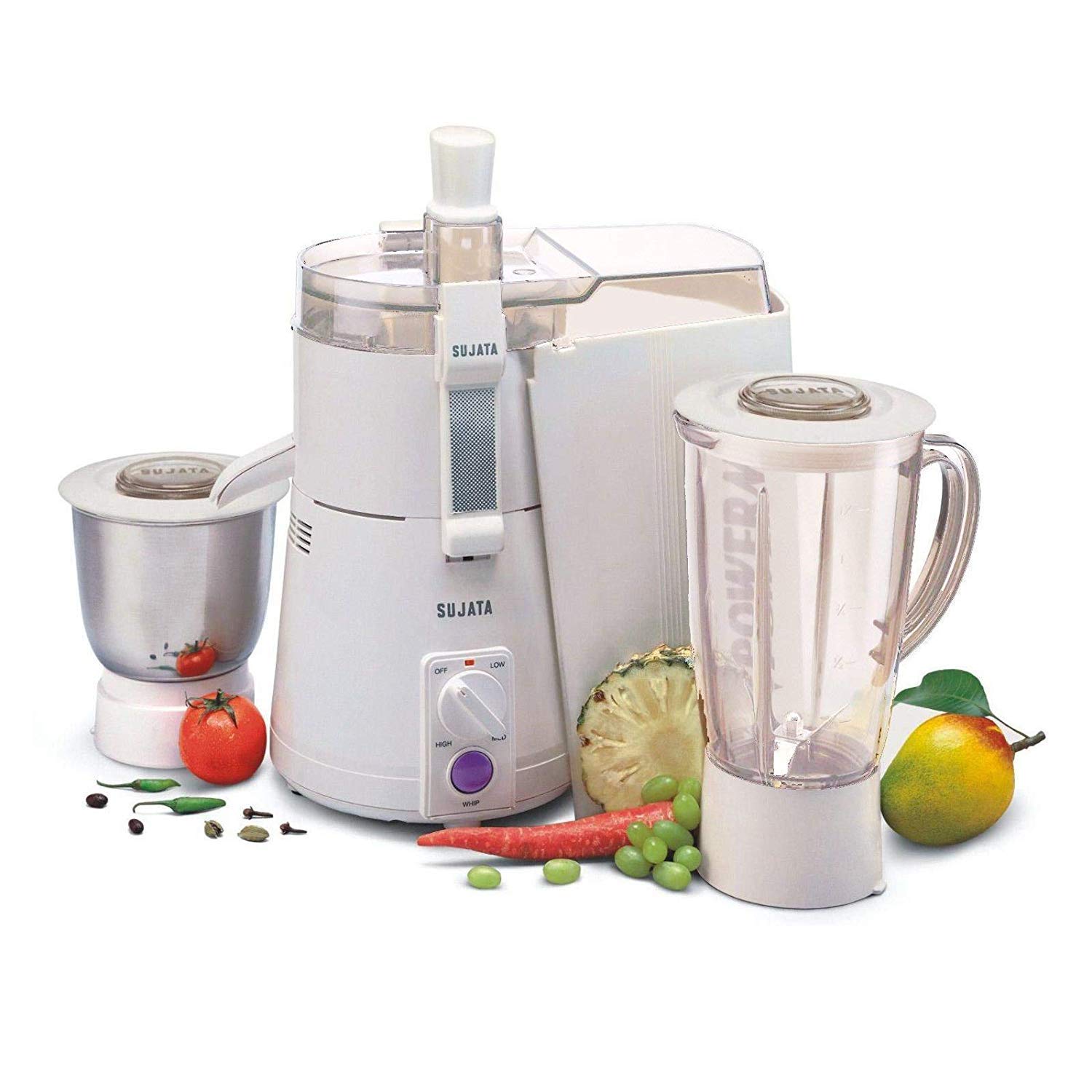  Sujata Powermatic Plus 900 Watts Juicer Mixer Grinder 