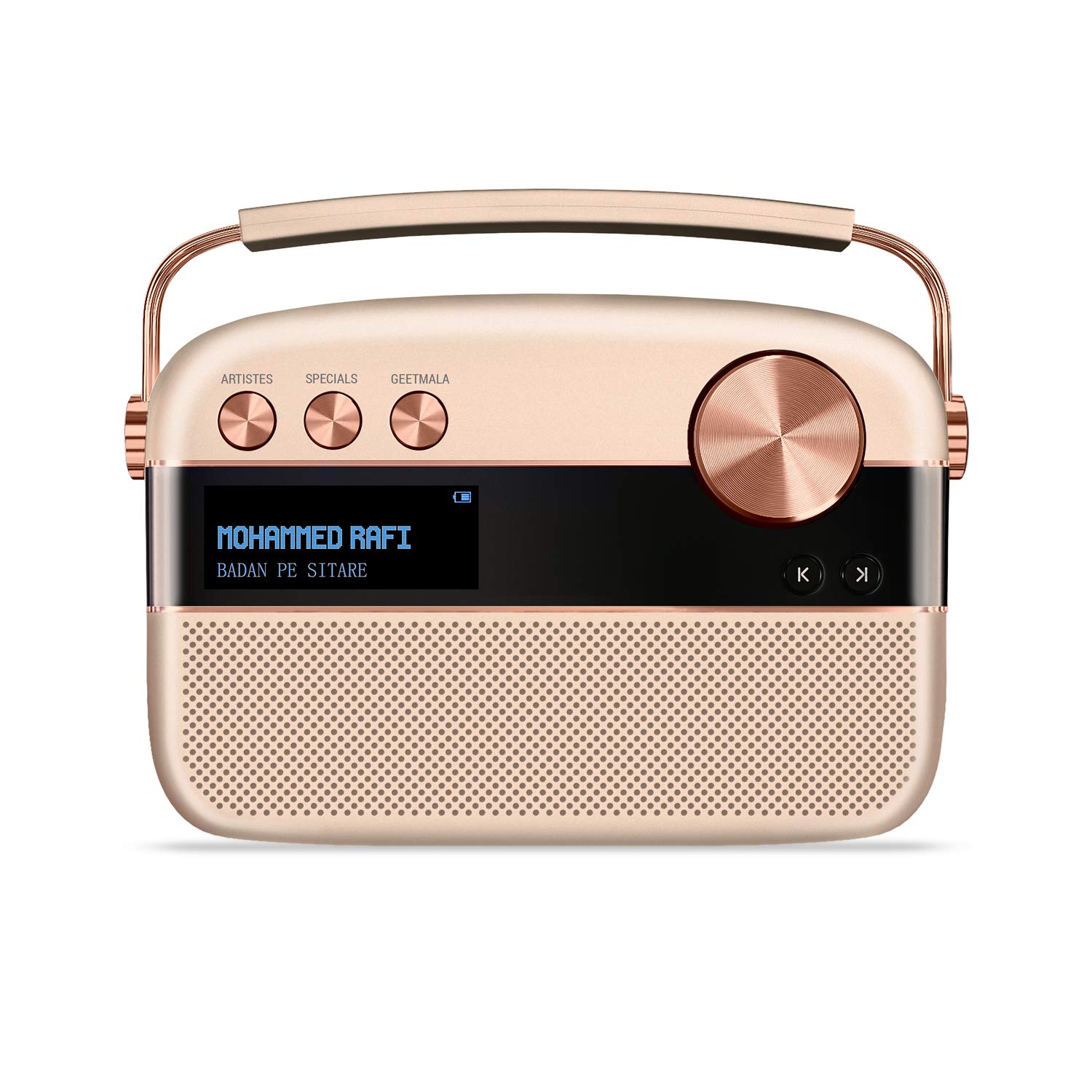  Saregama Carvaan Hindi - Portable Music Player with 5000 Preloaded Songs 