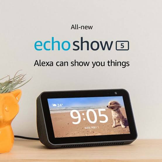  All new Echo Show 5 (2nd Gen, 2021 release) - Smart speaker with 5.5 