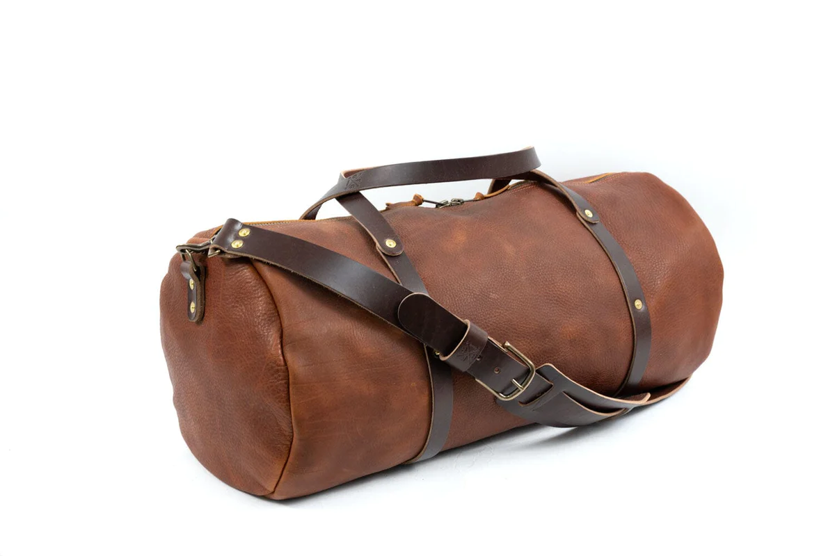  WILLIAM Leather Diffle Bag  