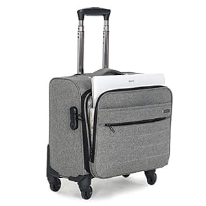  NOVEX Polyester Overnighter Laptop Trolley Bag 