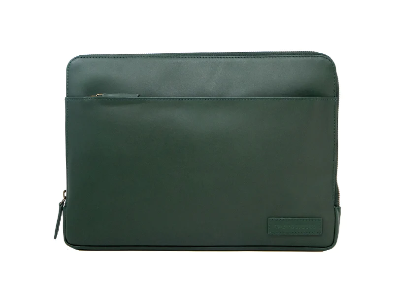  Eden Laptop sleeve - Emerald Green 