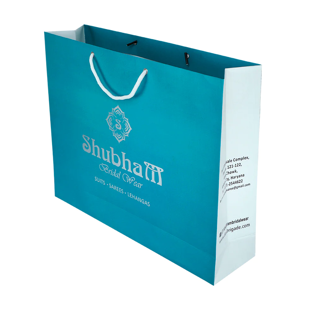  PAPER BAGS WITH LOGO 