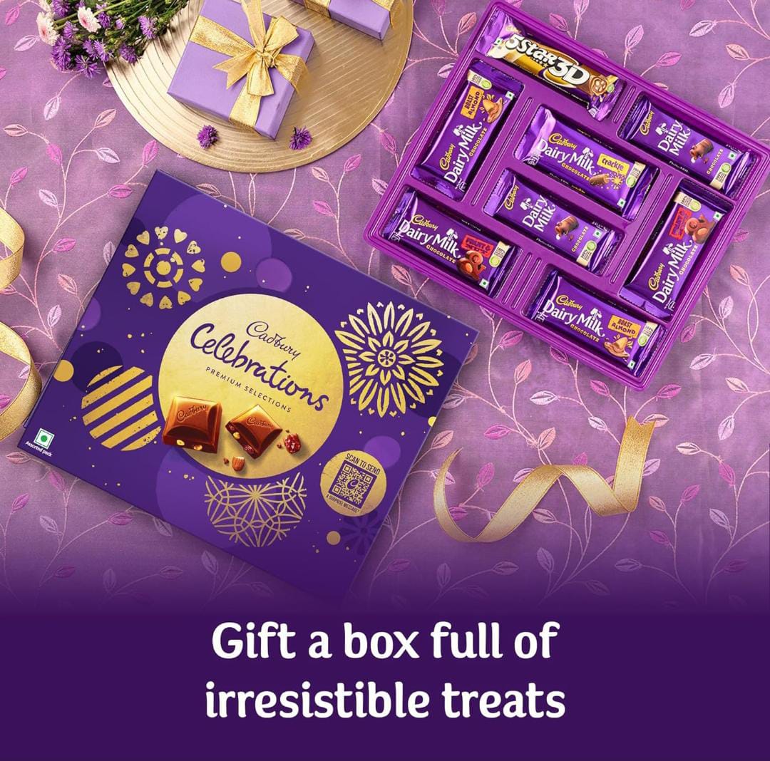  Premium Chocolate Gift pack of 268gm and 8 Pices of Milk Chocolate 