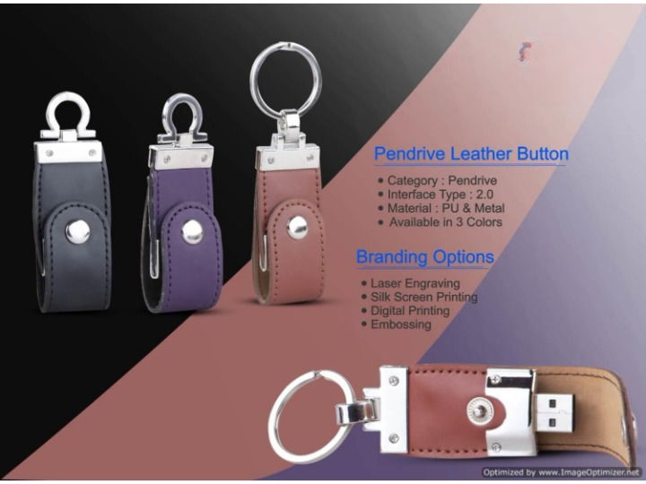  Genuine Leather Magnetic Key Holder With Logo 