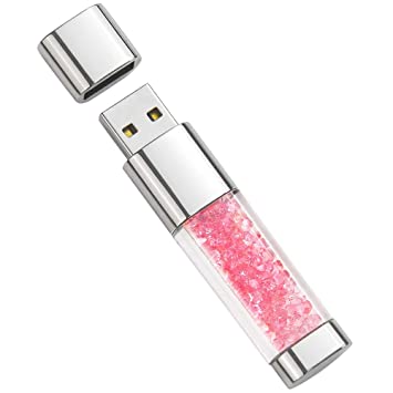  Crystal USB flash pen drives 