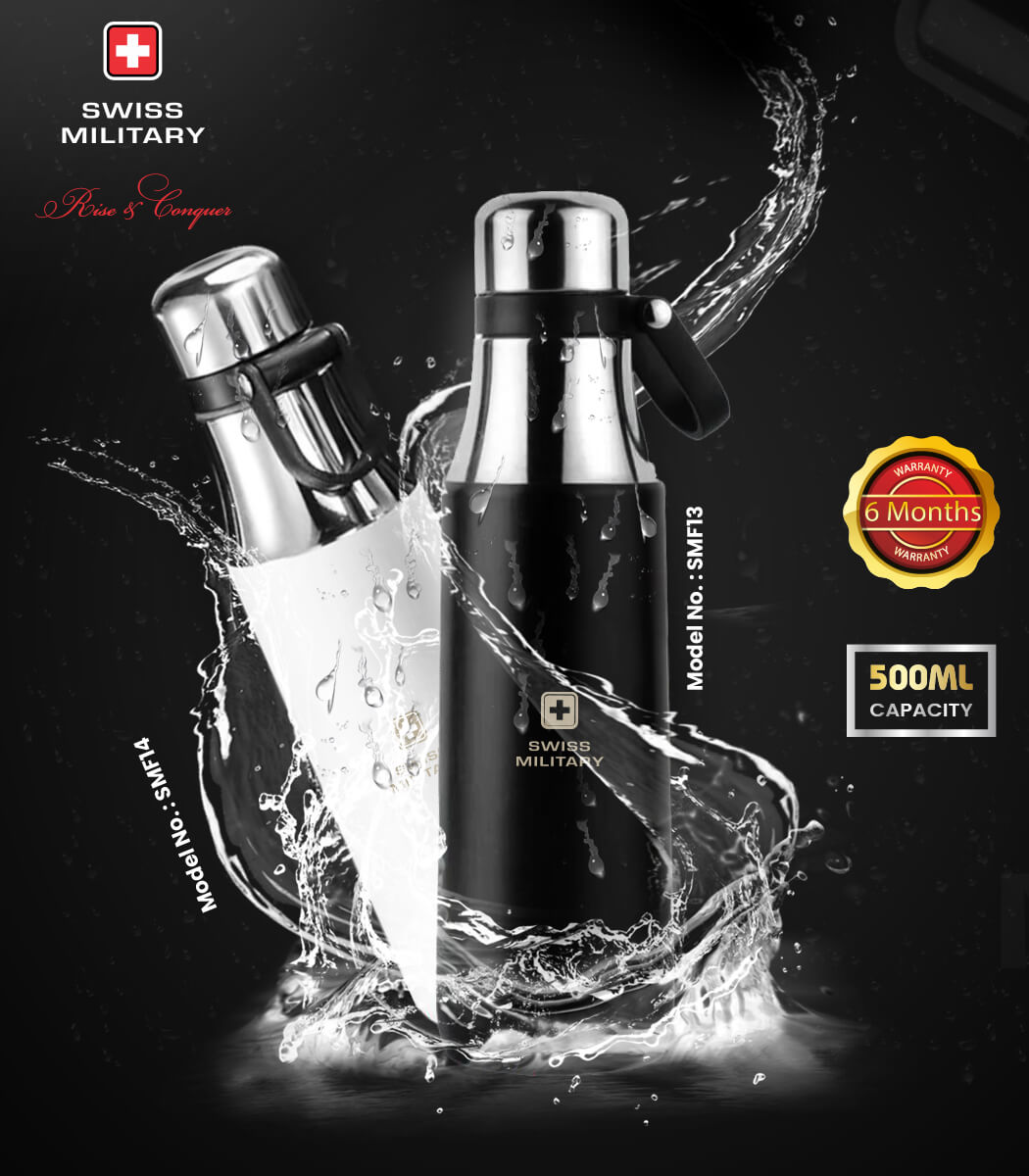  Vacuum Leakproof Thermosteel Flask, BPA Free, 500ml, 