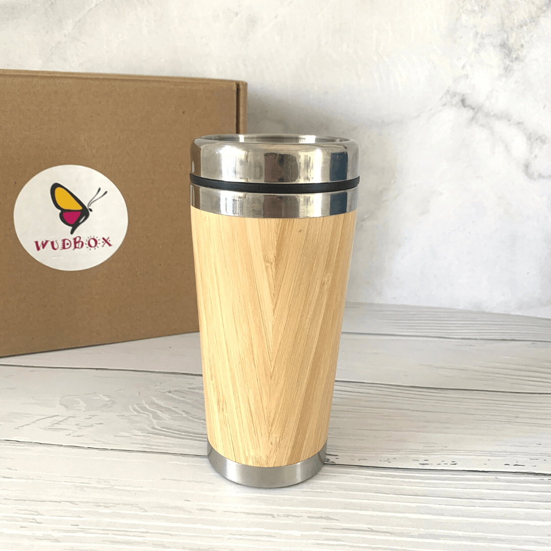  Versatile Bamboo Coffee Cup - Perfect for Home. Office & On-The-Go 