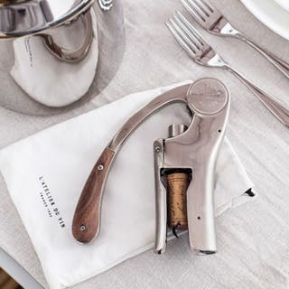 Oeno Motion Corkscrew Gift Box - Chrome and Wood