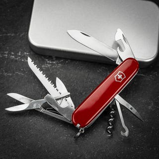 Victorinox Huntsman Swiss Army Knife Red - Gift Boxed