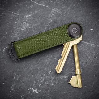 Orbitkey Saffiano Leather Keyring