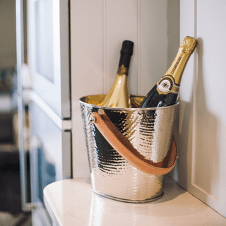 Culinary Concepts 'Let's Get Hammered' Wine Bottle Cooler with Leather Handle