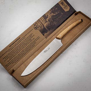 Claude Dozorme Le Thiers 18cm Carving Knife with Olive Wood Handle