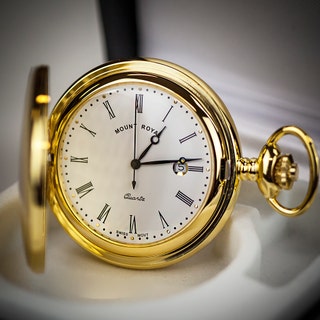 Mount Royal Gold Plated Full Hunter Pocket Watch
