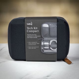 Compact Tech Kit Travel Zip Pouch