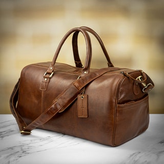Ashwood Leather Holdall