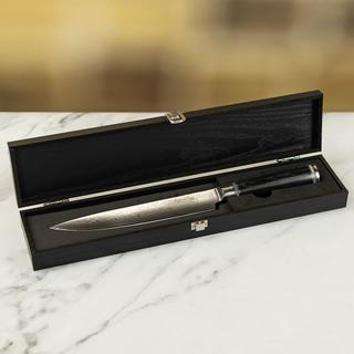 Pakkawood 20cm Damascus Carving Knife