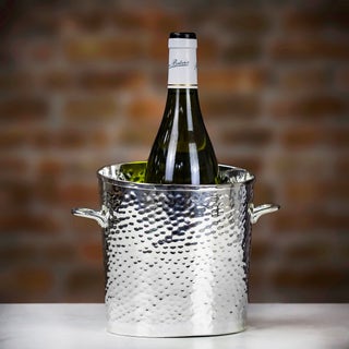 Culinary Concepts 'Let's Get Hammered' Silver-Plated Palace Wine Cooler