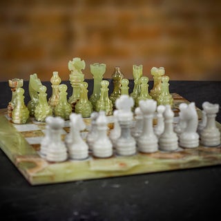 Italfama Onyx Chess Set in Case - Small