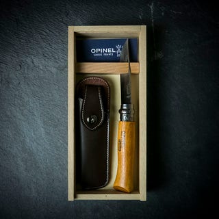 Opinel No. 8 VRN Carbone Knife Gift Box