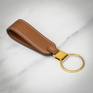 Leather Loop Keychain