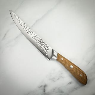 8" Hammered Carving Knife - Ashwood