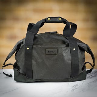 Wax Holdall - Olive