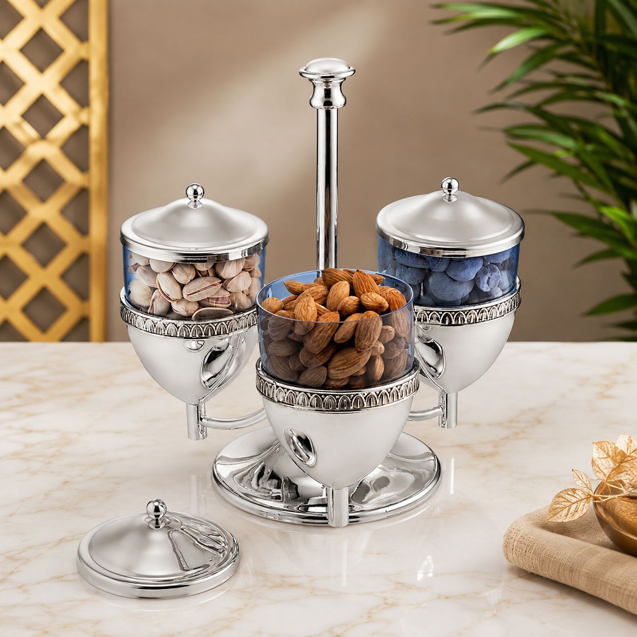 Luxury Decorative Jar & Table Décor Set