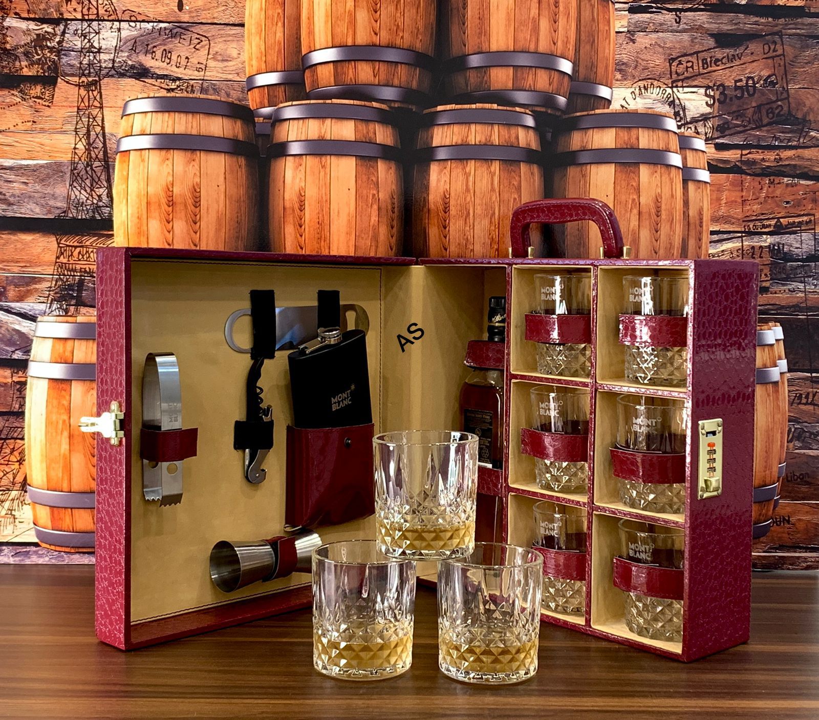 Executive Whiskey Gift Box Red