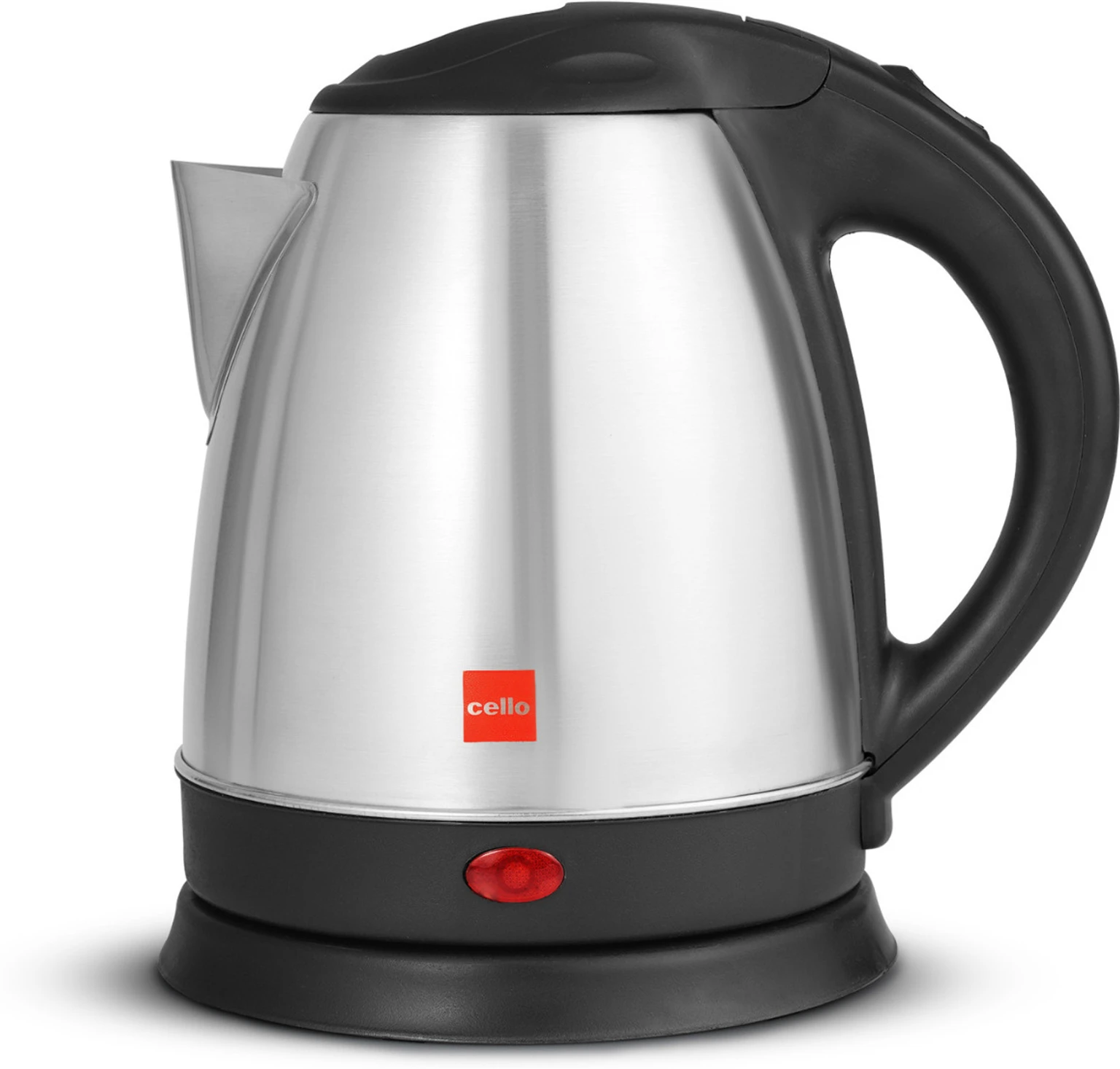 Cello Quick Boil - Lifestyle Electric Kettle (1.5 L, Silver & Black)