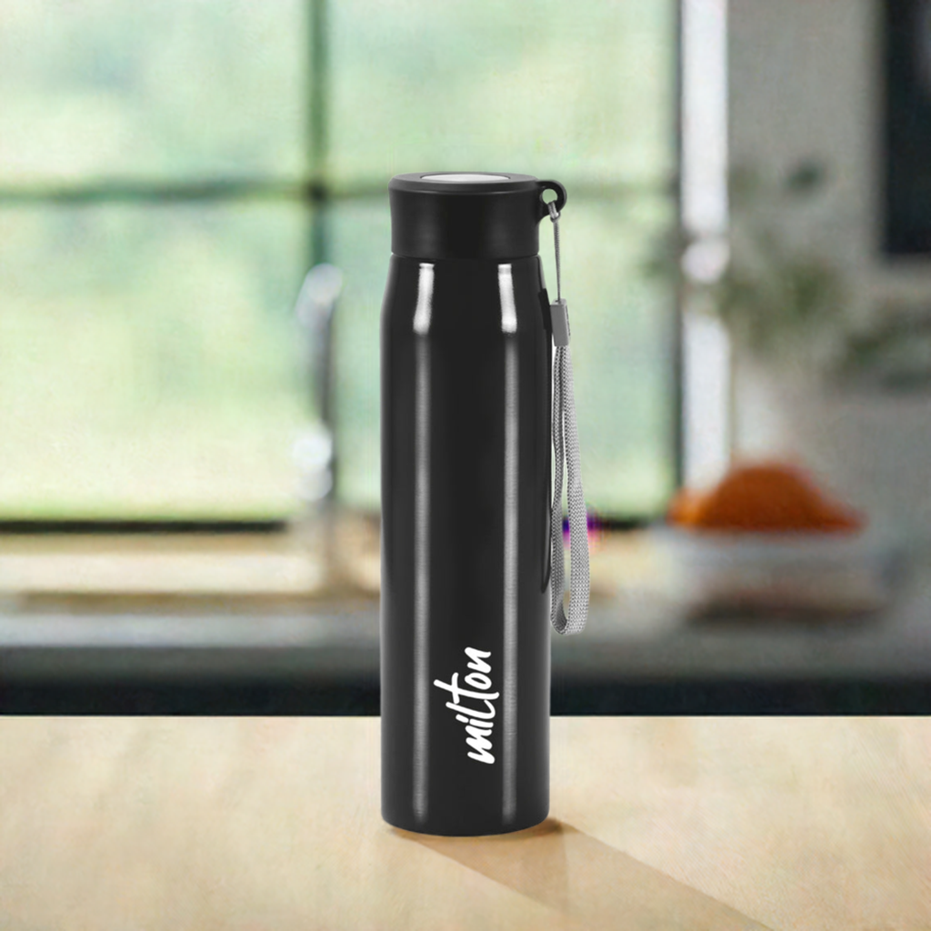 Black Sports Sipper Bottle
