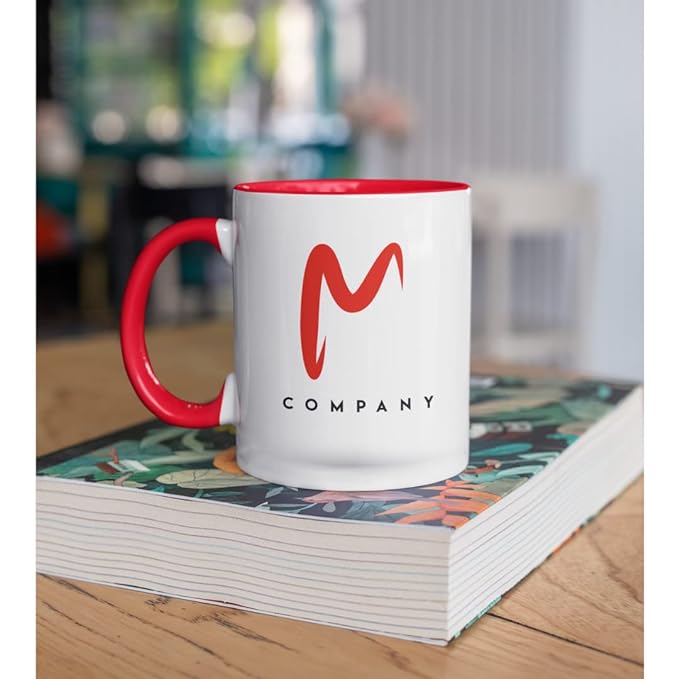 Designer White Ceramic Mug