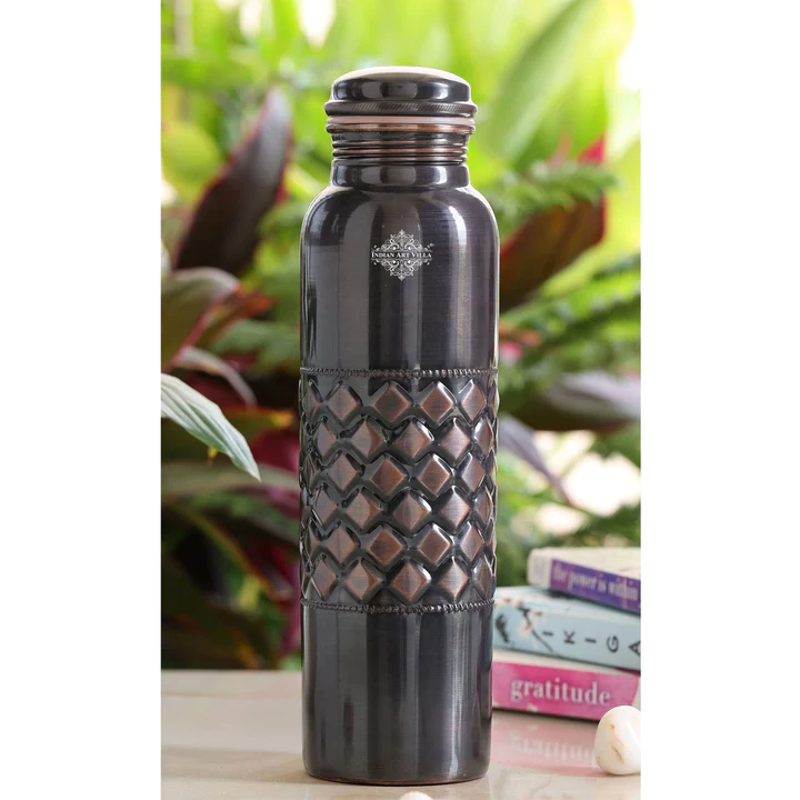 Black Diamond Texture Bottle