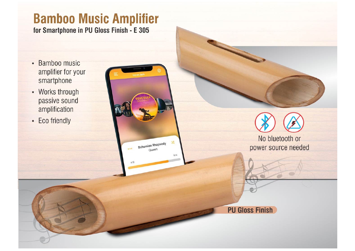 Bamboo Music Amplifier