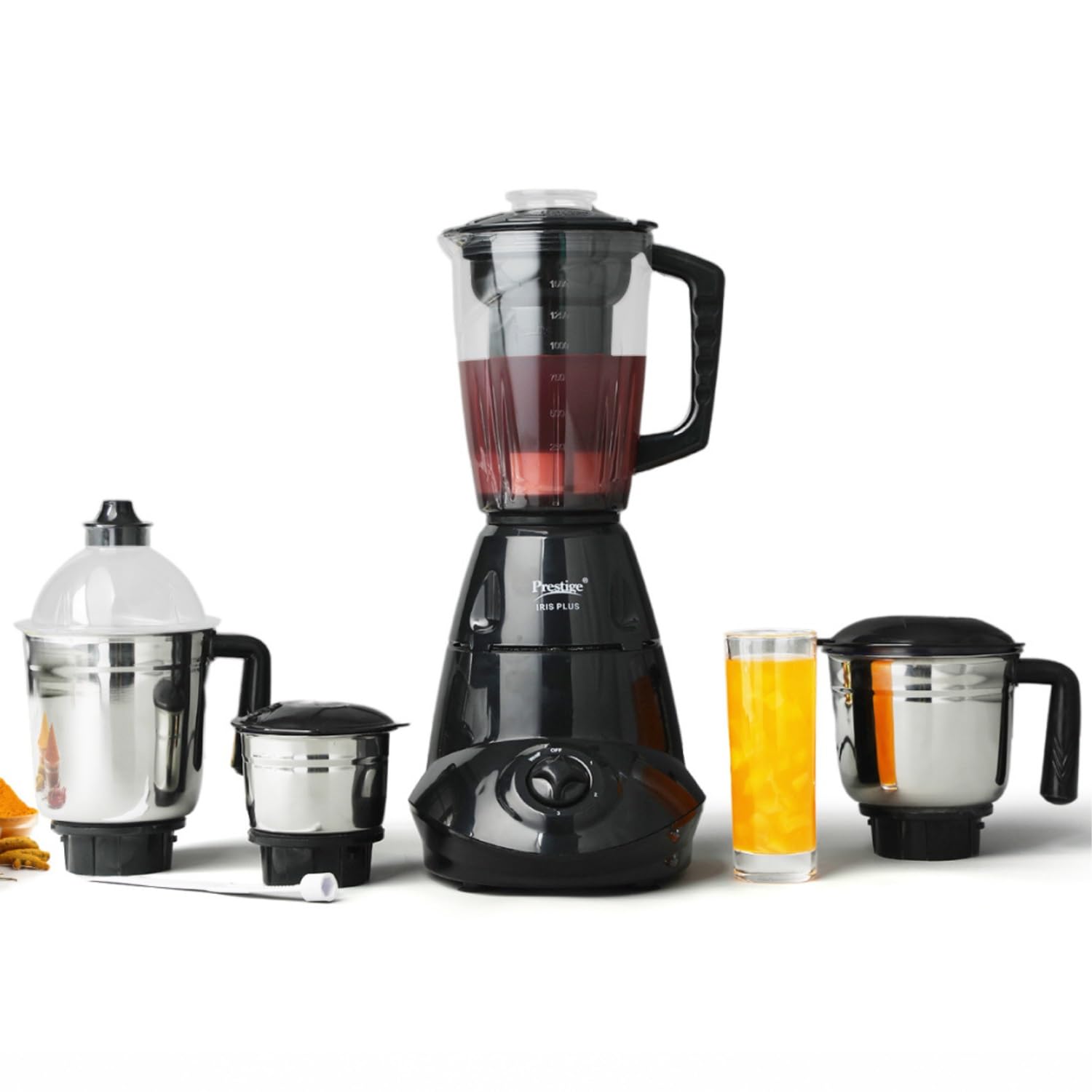 Black Mixer Grinder Deluxe