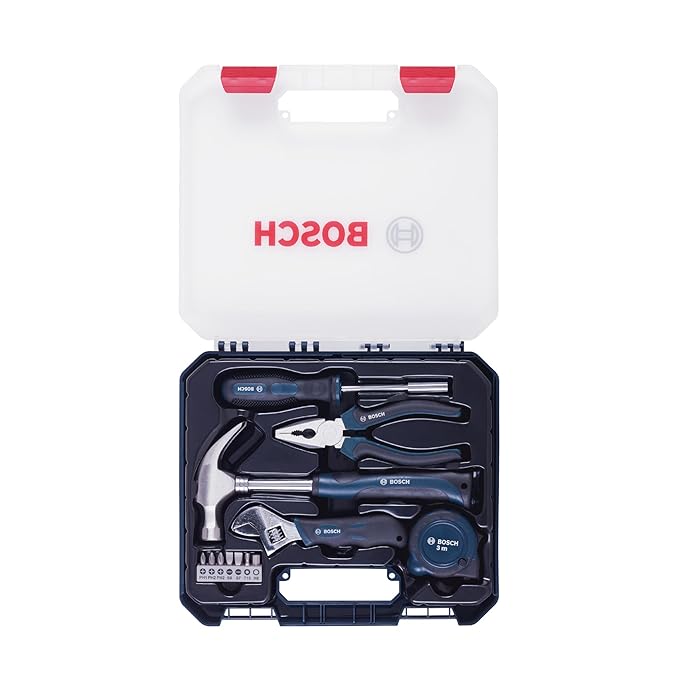 Bosch 12 Piece Hand Tool Kit For Home