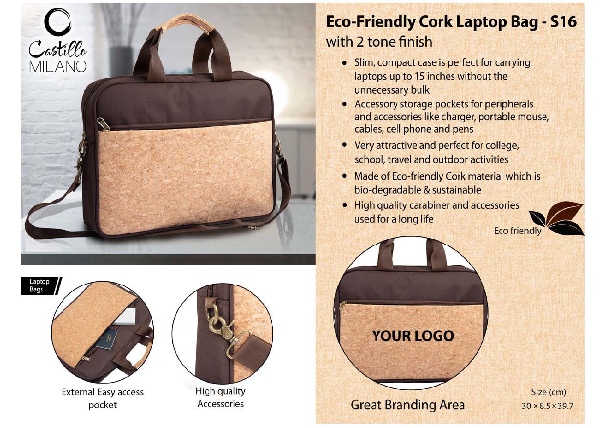 Cork Laptop Bag