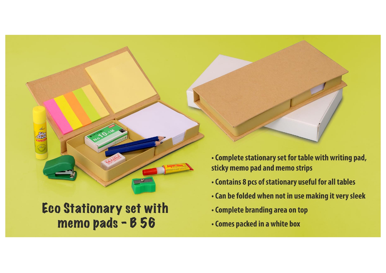 Eco Stationery Gift Set