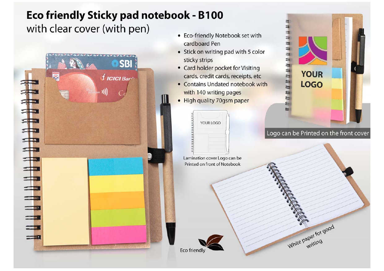 Eco Sticky Pad Notebook