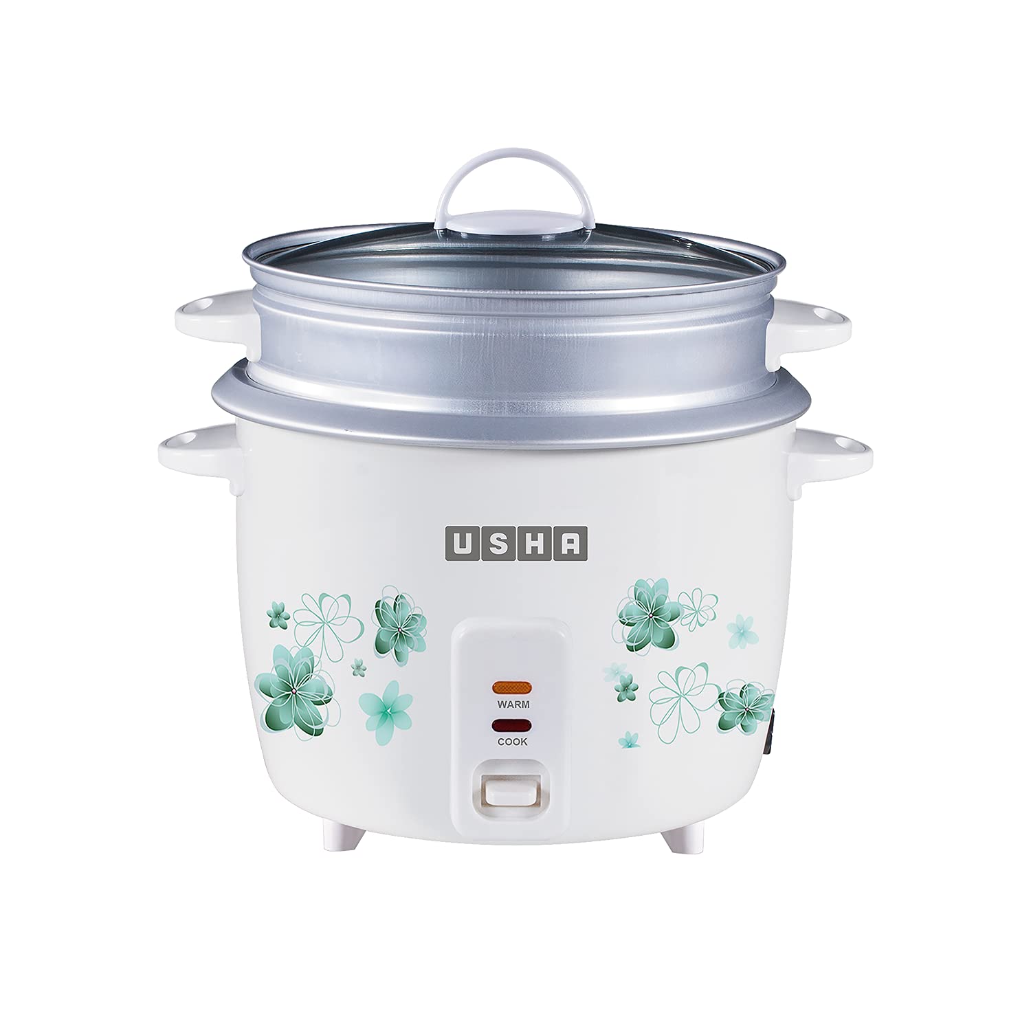 Electric Rice Cooker Floral