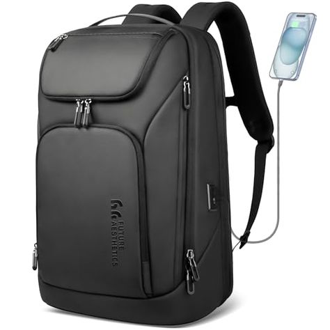 Future Asthetic Anti Theft Laptop Backpack