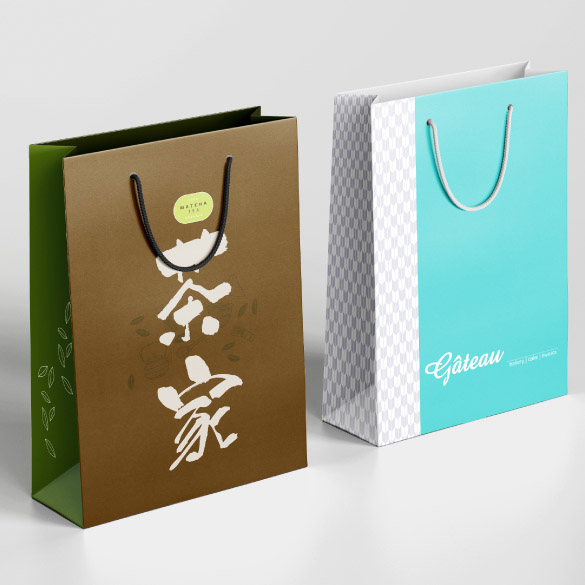 Glossy Laminated Paper Gift Bag