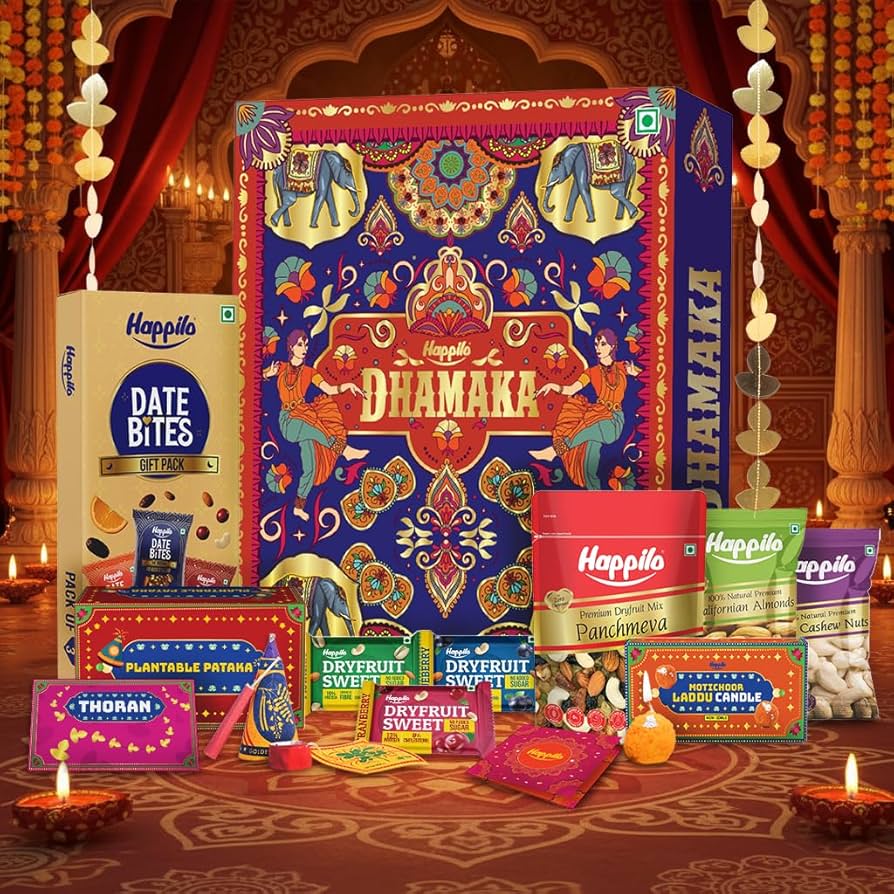 Happilo Premium Dhamaka Gift Box 11 Inclusions